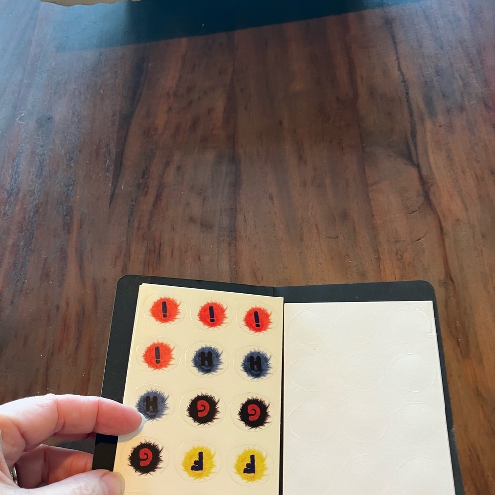 Fendi Black and Yellow journal new and rare with stickers ! - Picture 6 of 6